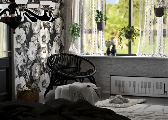 # Feminine industrial boho.  It’s a thing!  Renderização de Design