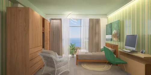 Quarto verde 💚
