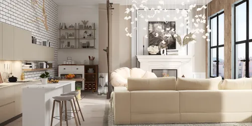 Quick Modern Farmhouse Living Room🪵✨