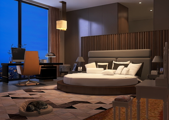 Modern Bedroom💖 chambre Moderne💖 Design Rendering