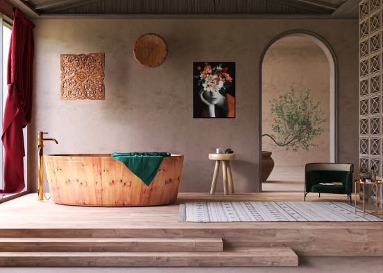 Morocco Spa 🇲🇦 😍 😌  Design Rendering