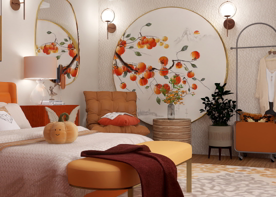 Autumn in my room Design Rendering