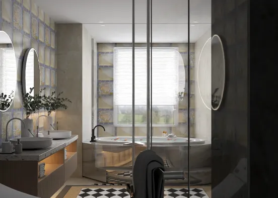 # Baño  Renderização de Design