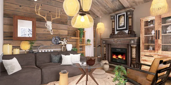 Professional interior design created with Homestyler 3D design software