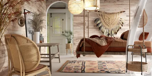 Habitación bohemia 