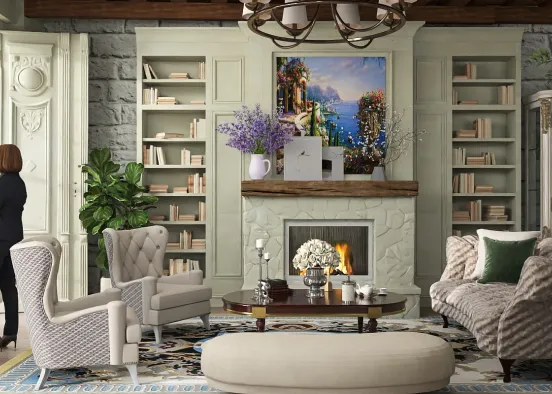 # A Touch of French Provence Визуализация дизайна