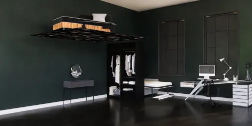 Chambre ado gothique 