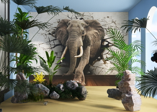 Elephants 🐘 🐘 🐘  Design Rendering