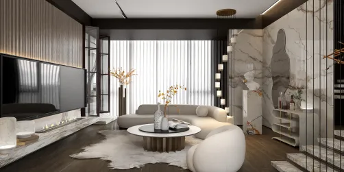 Marble living room