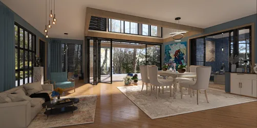 lounge come dining come office room. 