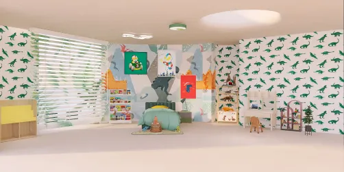 Um quarto para meninos 