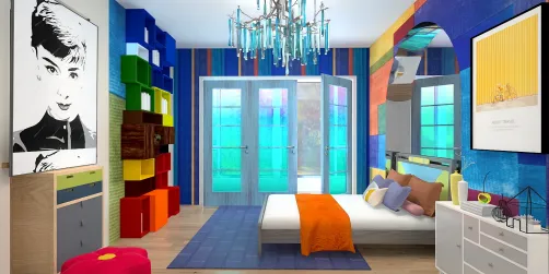 Art Deco bedroom