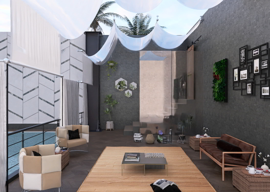 luxury backyard ✨  Design Rendering
