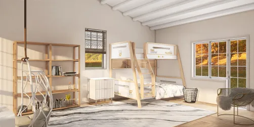 Twin Girls Bedroom