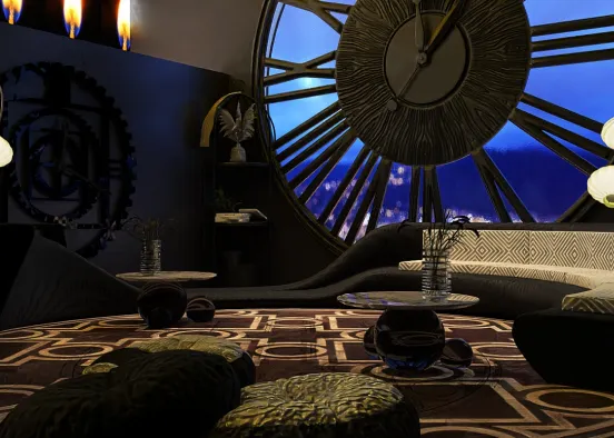 # Clock tower Renderização de Design