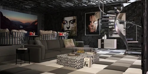 Basement converted into a home cinema📽🍿