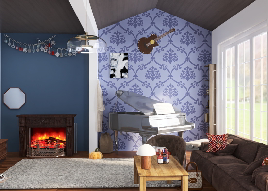 Little living room 🛋️ Design Rendering