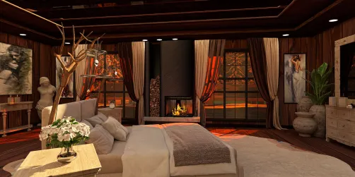 Browns & Orange Romance