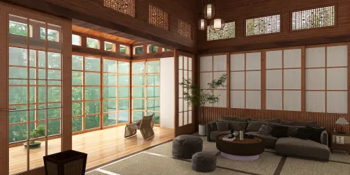 Japanese living room  