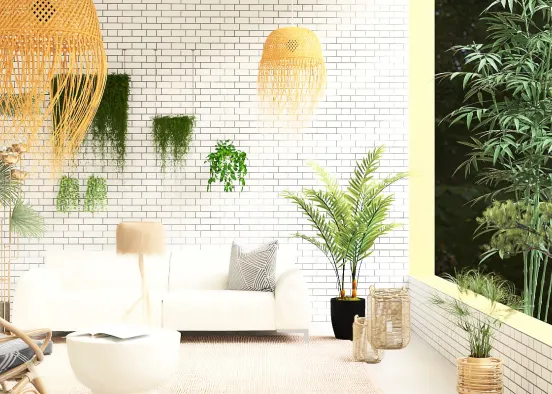 # Bohémien Terrace. Renderização de Design