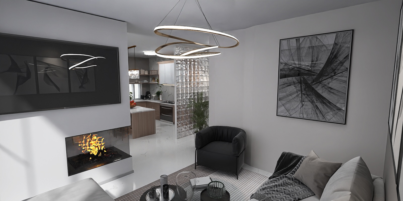 asa estilo contemporáneo  2 habitaciones 