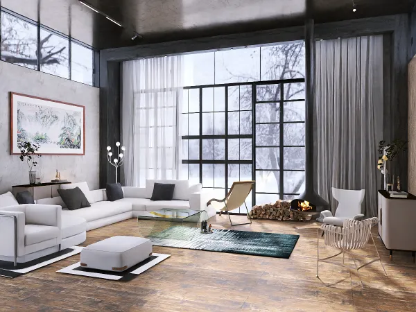 Professional interior design created with Homestyler 3D design software