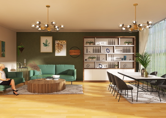 living room ✨️  Design Rendering