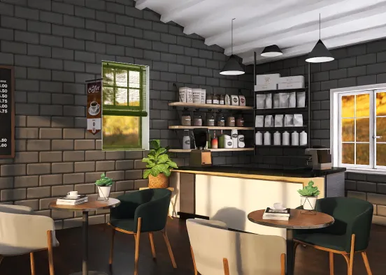 cafe ☕ Design Rendering