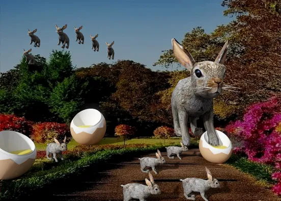 #  Do the Bunny Hop!!! Hop, Hop, Hop!!!! Renderização de Design