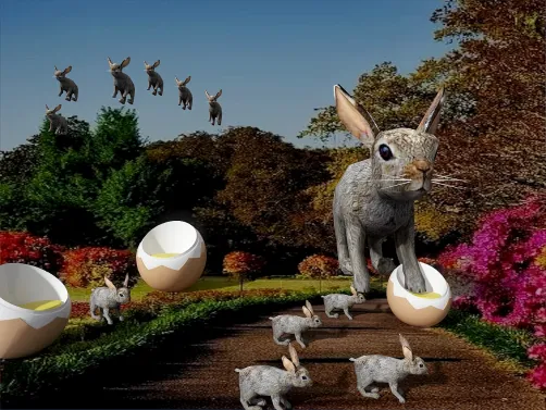  Do the Bunny Hop!!! Hop, Hop, Hop!!!!