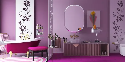 pink bathroom 🪥