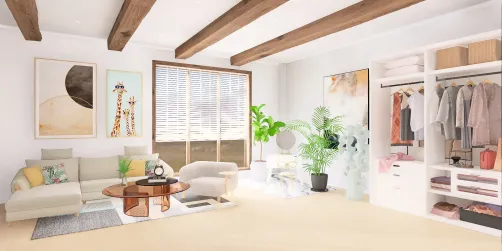 typical american living room💛
