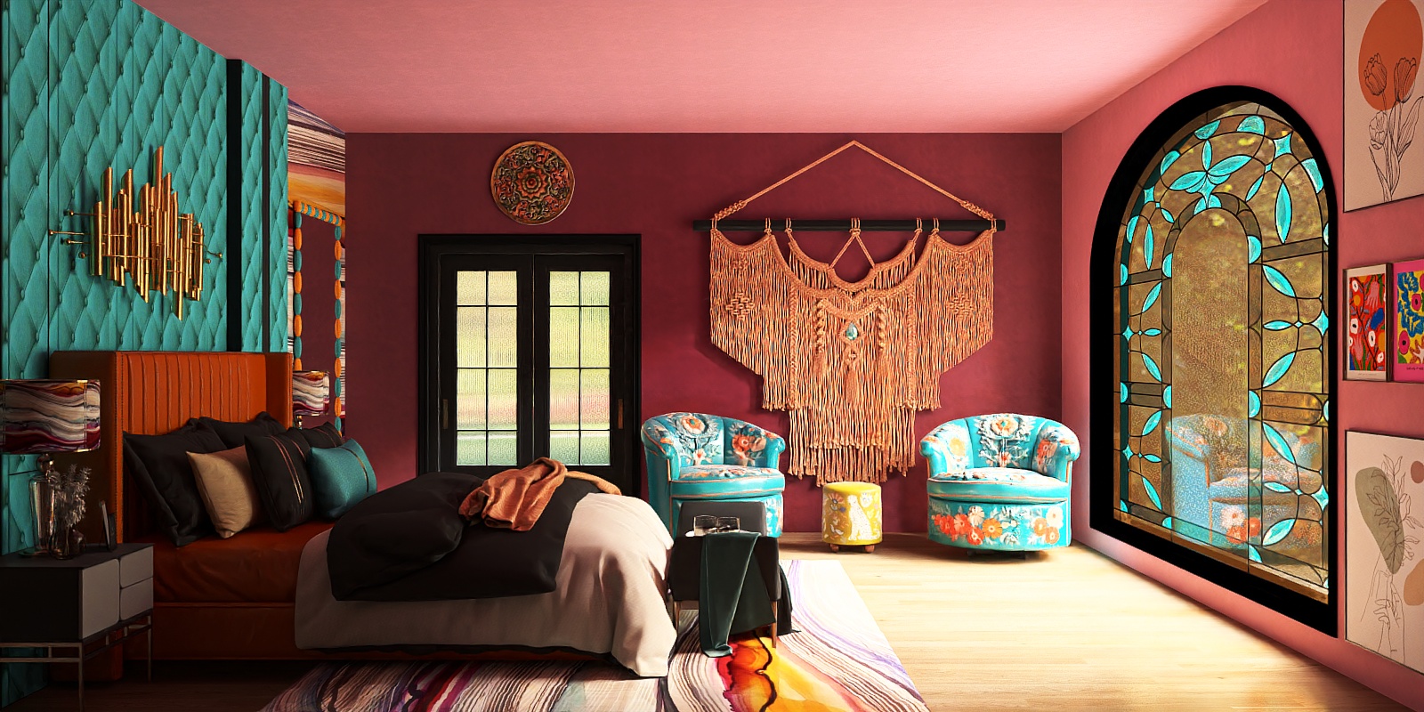 Latin America bedroom