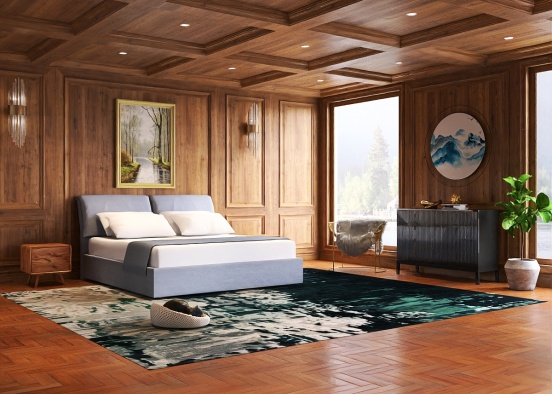 Bedroom. Hotel vibes? Design Rendering