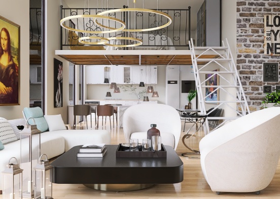 Duplex apartment idea 💡 Design Rendering