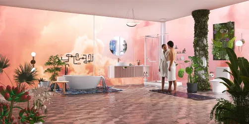 Jungle Bathroom
