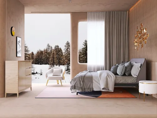 Fancy bedroom 