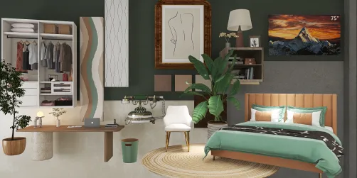 bedroom mood board 