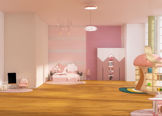 Pink Girl Dream  Design Rendering