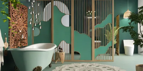 the lady's, ladies room
