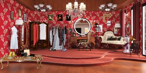 Old Hollywood Dressing Room 