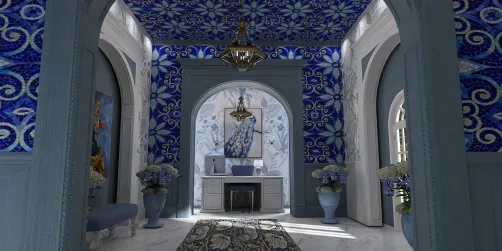 Entry in Blue