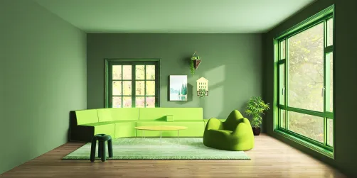 Green livingroom🐸