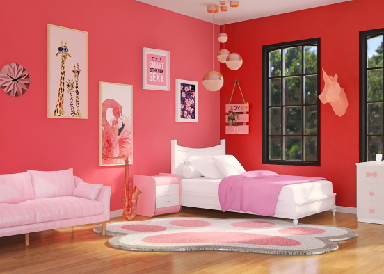 Barbie Dream house  Design Rendering