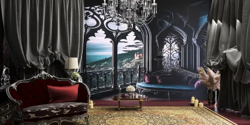 Gorgeous gothic style 😍❤