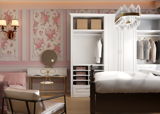 Pinkish bedroom idea 🩷  💡 Design Rendering