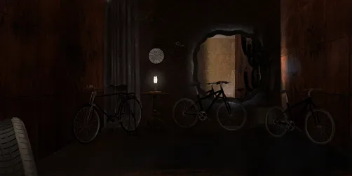 old bicycle collection