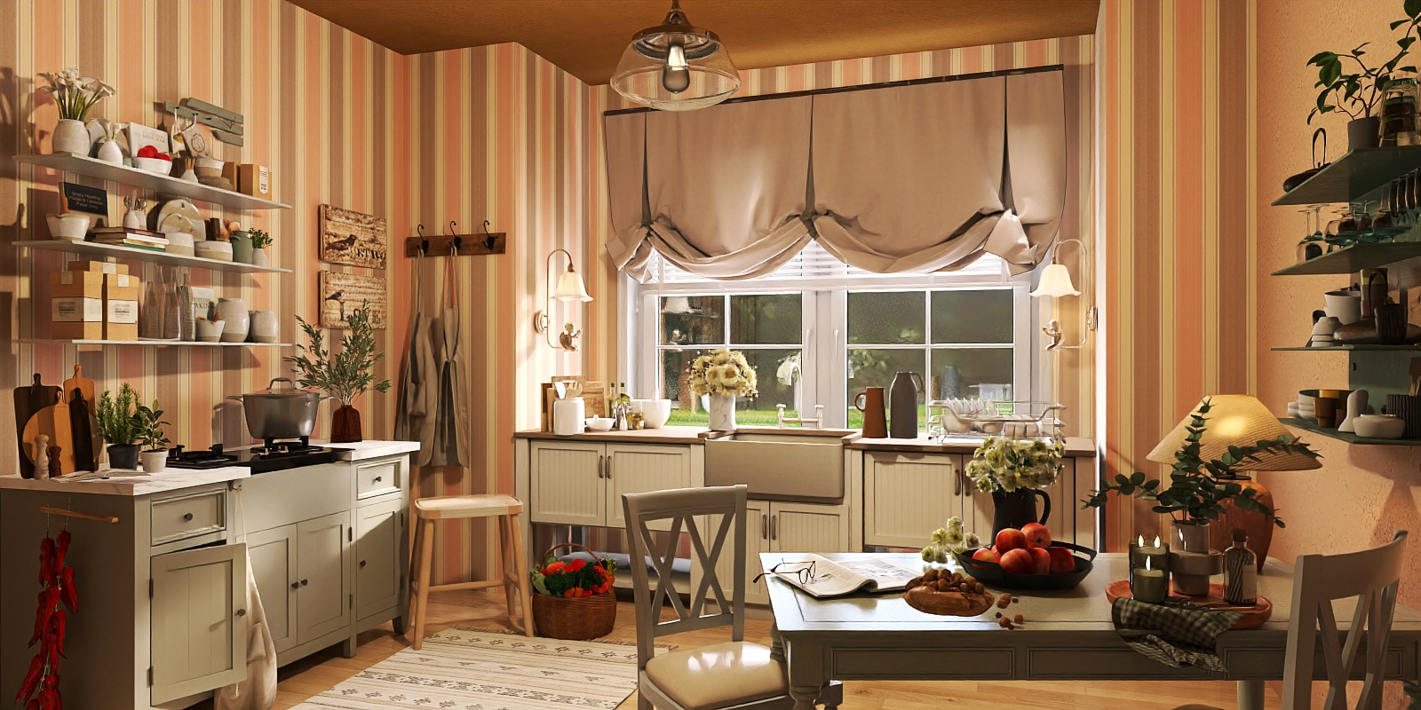 Kitchen on a Farmhouse 