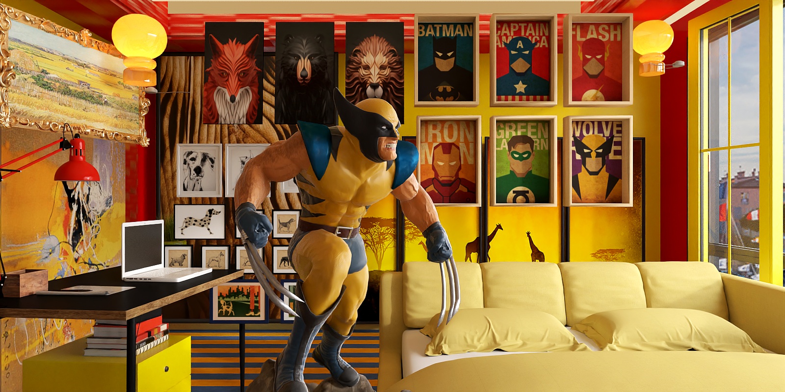 Wolverine's "Sleep - No Sheep" Den