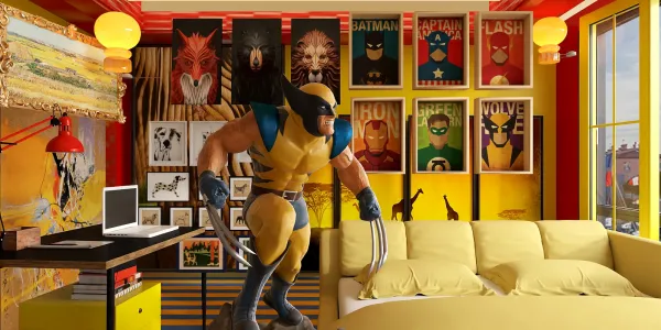 Wolverine's "Sleep - No Sheep" Den